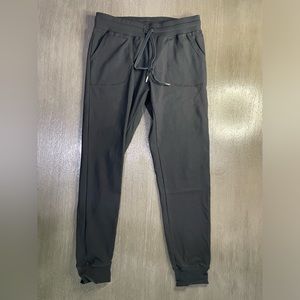 Zyia Solid Black Joggers Sweatpants S